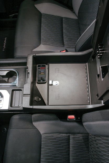 Tuffy Console Safe W/ Combo Lock For Toyota Tundra W/ Flow Thru Console