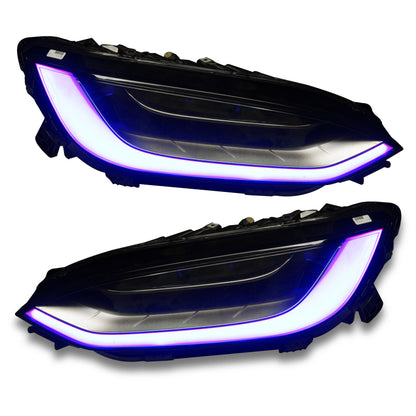 ORACLE Lighting 16-21 Tesla Model X Dynamic ColorSHIFT Headlight & Fog Light DRL Kit