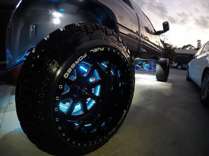Oracle LED Illuminated Wheel Rings - Double LED - Blue