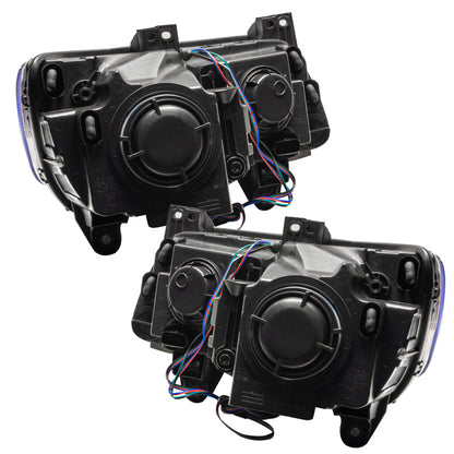 Oracle 11-14 Chrysler 300C SMD HL - Black - NON HID - ColorSHIFT DRL - ColorSHIFT