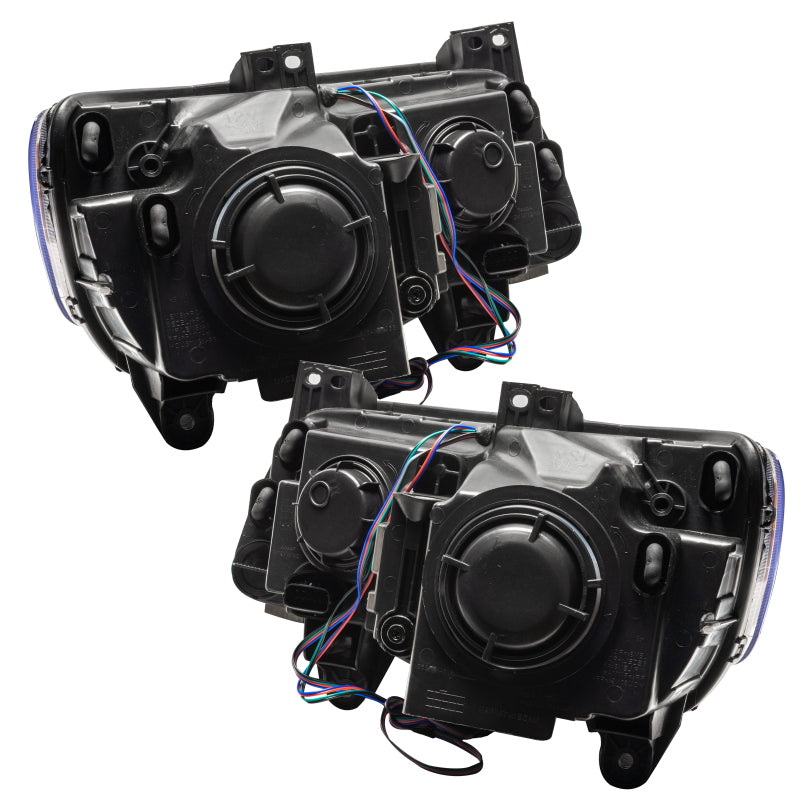 Oracle 11-14 Chrysler 300C SMD HL Black - NON HID - DRL - w/ Simple Controller