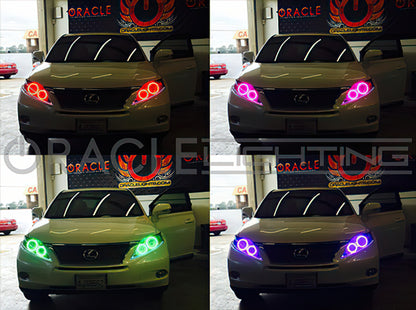 Oracle Lexus RX 350/450h 10-12 Halo Kit - ColorSHIFT