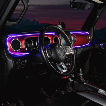 ORACLE Lighting Jeep Wrangler JL / Gladiator JT ColorSHIFT Fiber Optic LED Interior Kit