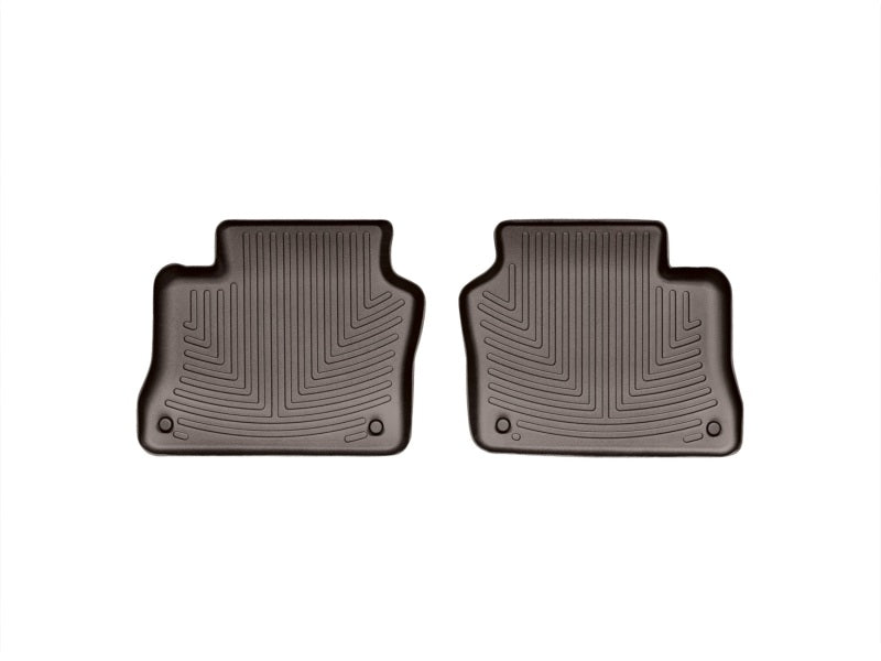 WeatherTech 2010-2014 Porsche Panamera Rear FloorLiner - Cocoa