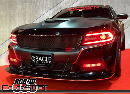 Oracle 15-21 Dodge Charger RGB+W Linear Fog Light Upgrade Kit - ColorSHIFT+W