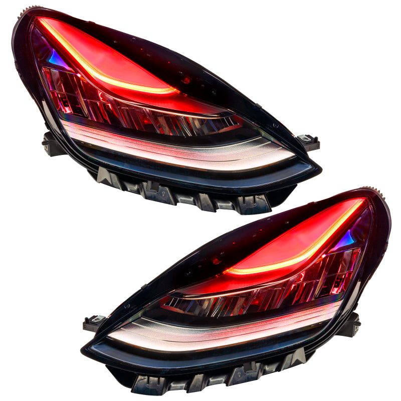 Oracle 17-21 Tesla Model 3 Headlight DRL Upgrade Kit - ColorSHIFT