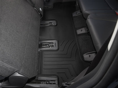 WeatherTech 24-26 Hyundai Santa Fe 2nd Row Rear FloorLiner HP - Black
