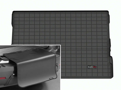 WeatherTech 23-26 Toyota Sequoia Trunk Cargo Liner w/Bumper Protector - Black