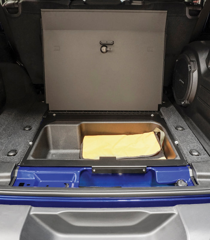 Tuffy 2019+ Jeep Wrangler 4Door Cubby Cover W/ Combo Lock