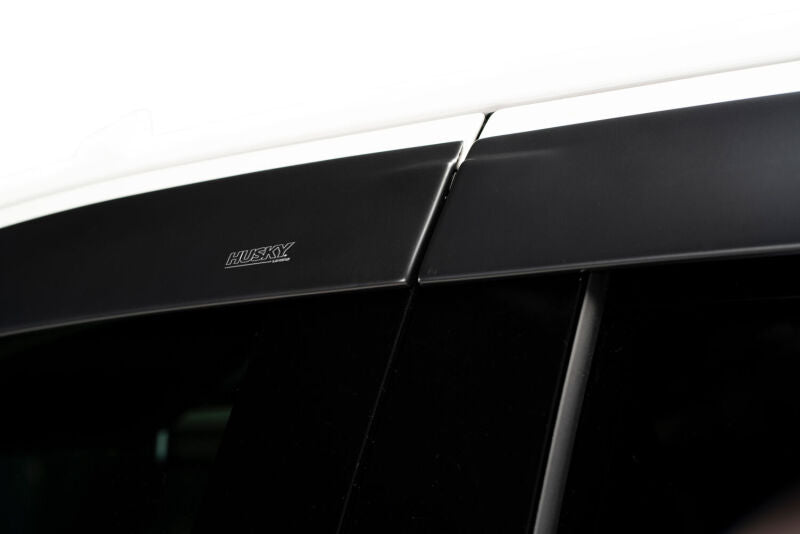 Husky Liners 14-18 Chevrolet Silverado 1500 DC Ventvisor Low Profile 4pc - Matte Black