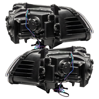 Oracle 11-14 Chrysler 300C SMD HL Black - NON HID - DRL - w/ Simple Controller