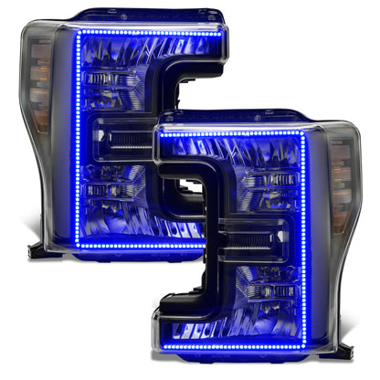 Oracle Ford Superduty 17-19 Dynamic Headlight DRL - ColorSHIFT - Dynamic