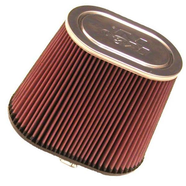K&N Filter Universal  Filter 2 3/8 inch Dual Flange 107mm C-C 3 inch Height