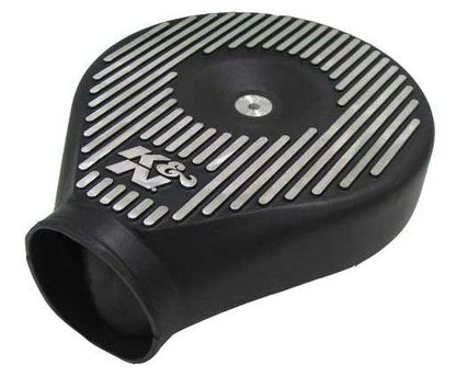 K&N Universal Plenum 6.875in L x 5.75in Outer Dia - Black - Weber DGV Carburetor