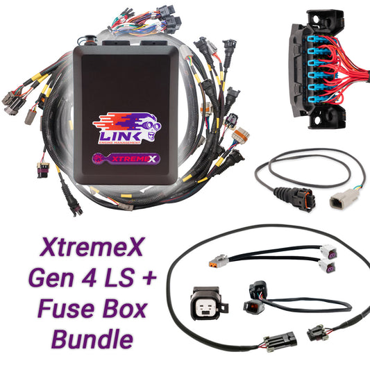 Gen4 LS Drive-By-Wire & Fuse Box Bundle: G4X Xtreme + LS Engine Harness bundle
